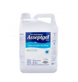 ÁLCOOL GEL ASSEPTGEL START 70% 4,5KG